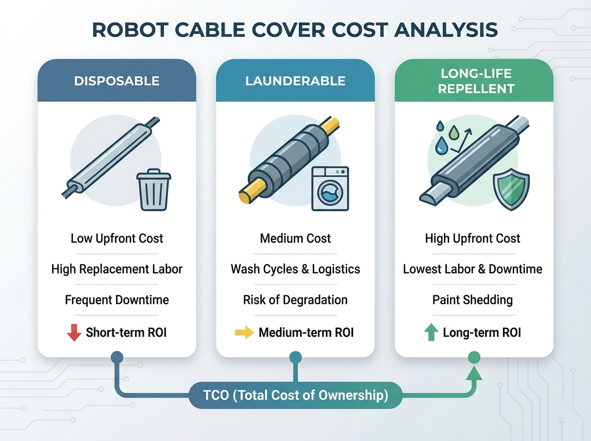 Robot Cable Cover for Automotive Painting