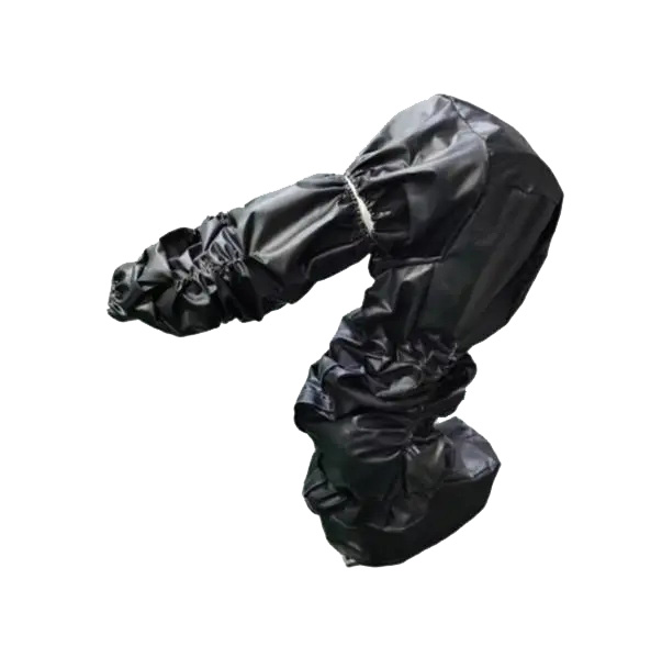 Laser cutting protective clothing for automotive robots