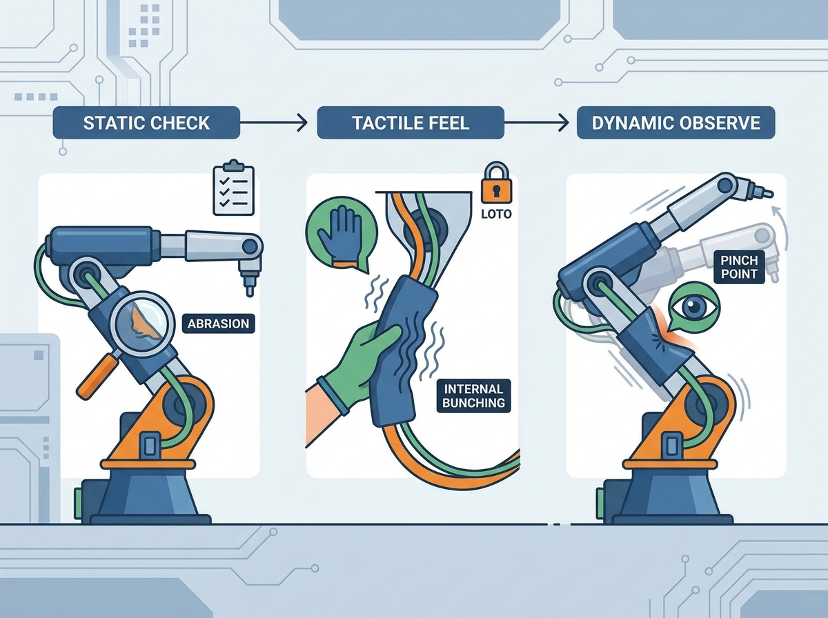 Robot Arm Cable Cover Maintenance